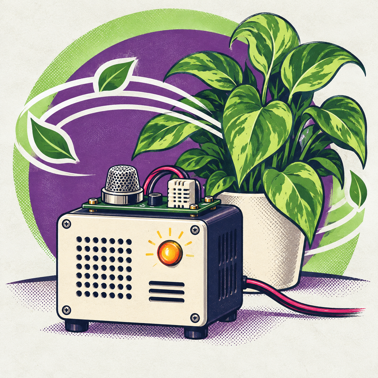 Image of eBits Academy airquality illustration