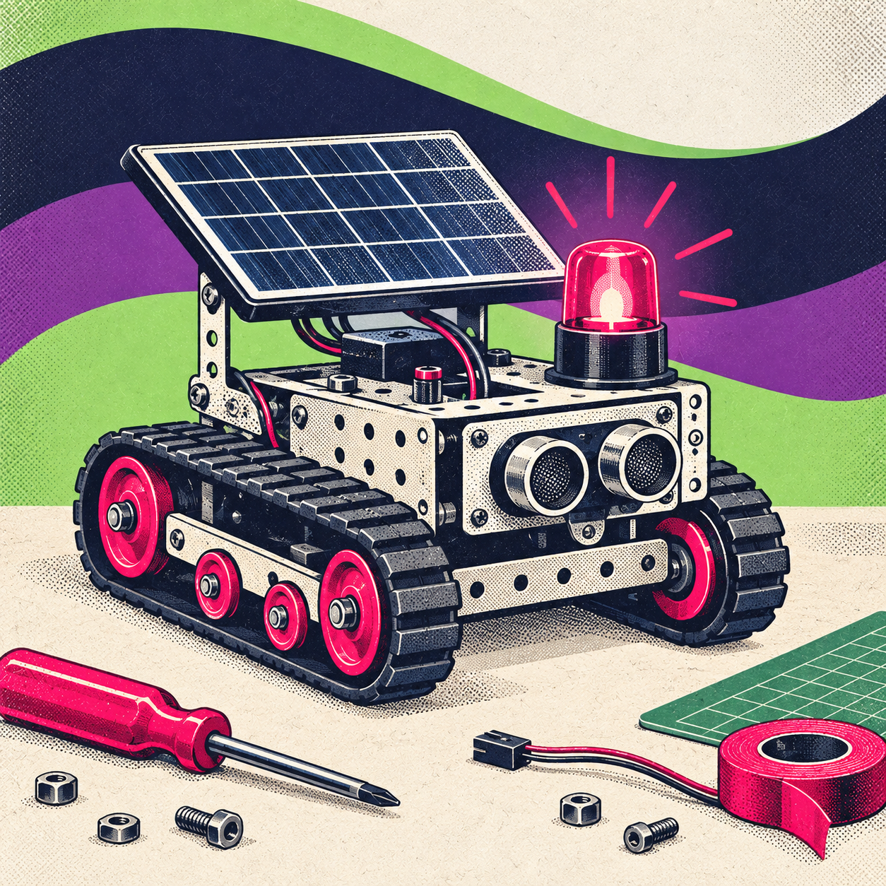 Image of eBits Academy robotics illustration