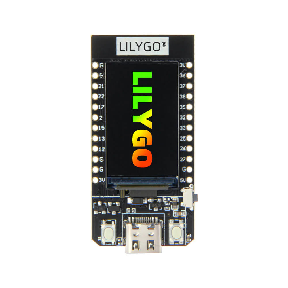Image of TTGO T-Display ESP32 16MB med WiFi, Bluetooth och 1.1