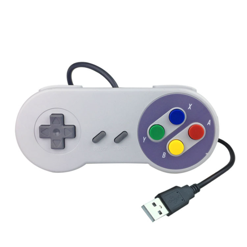 USB Controller/Gamepad til Raspberry  “SNES” layout