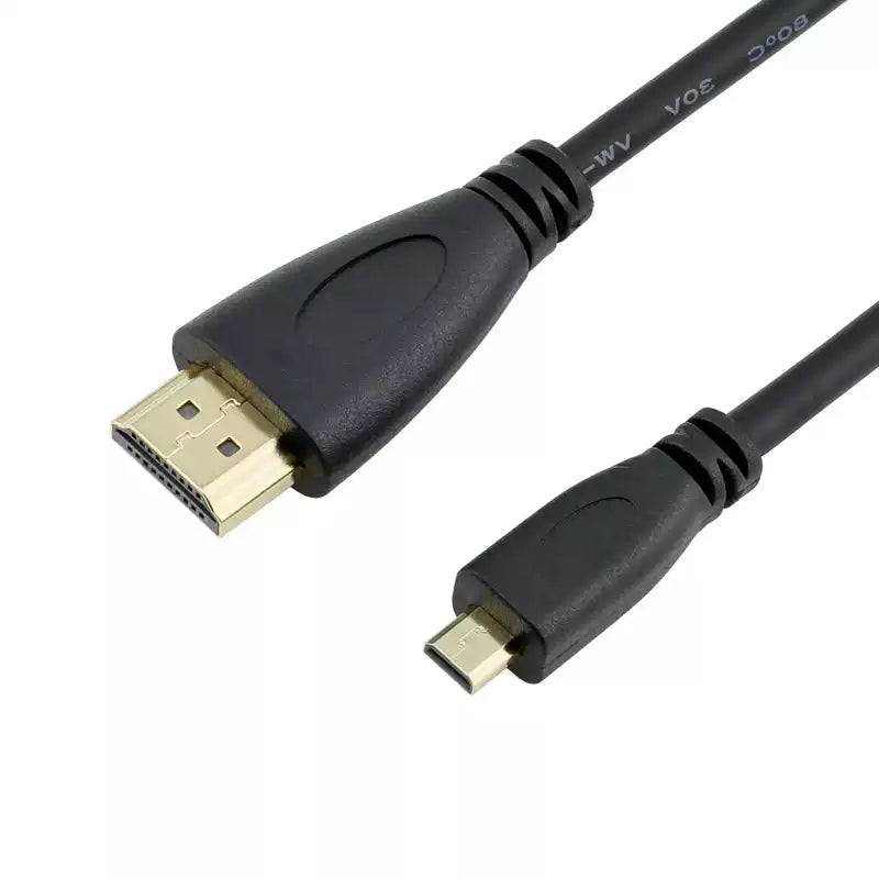 Raspberry Pi 4B mikro-HDMI till HDMI-kabel