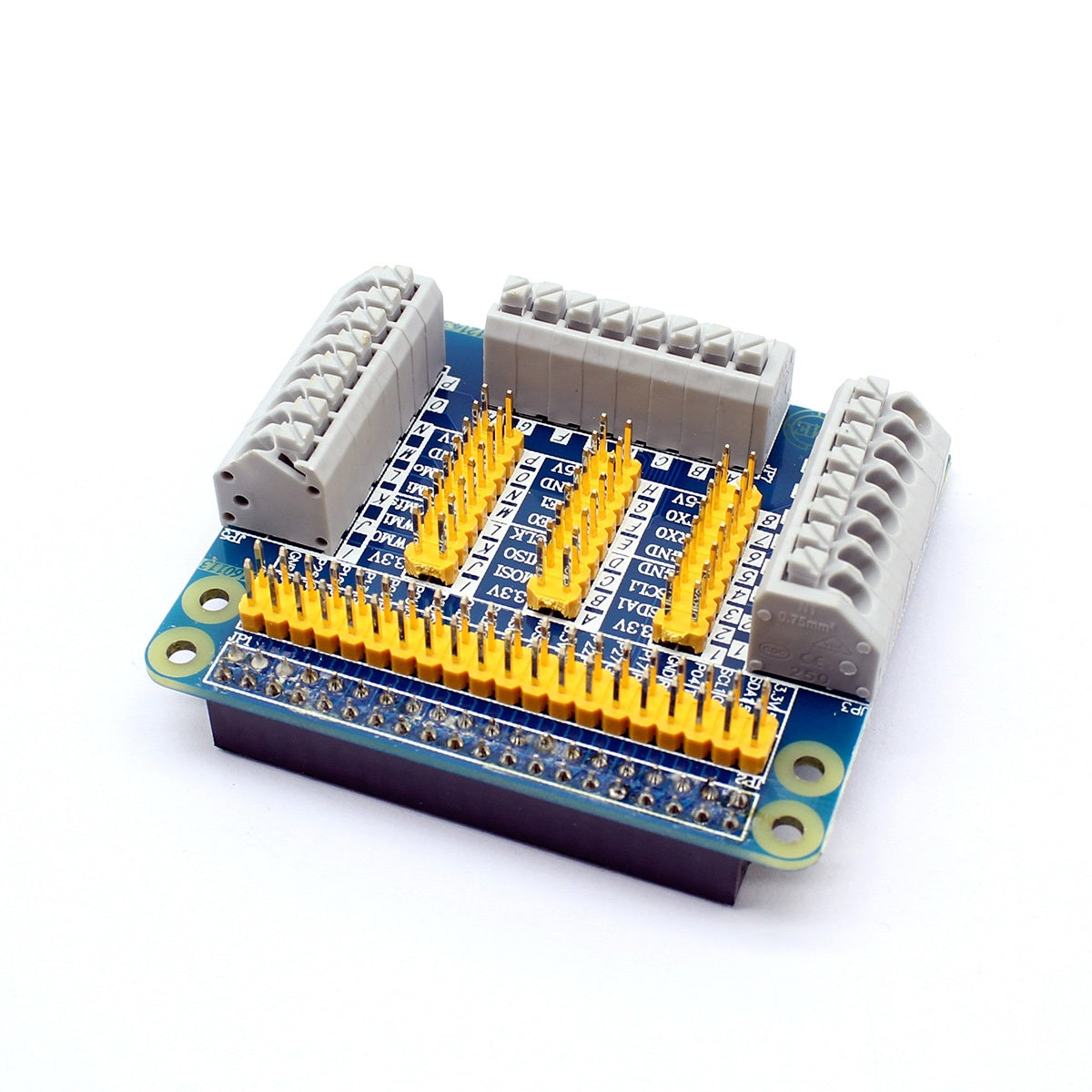 Raspberry Pi 2/3B GPIO Multifunktionelt Udvidelseskort