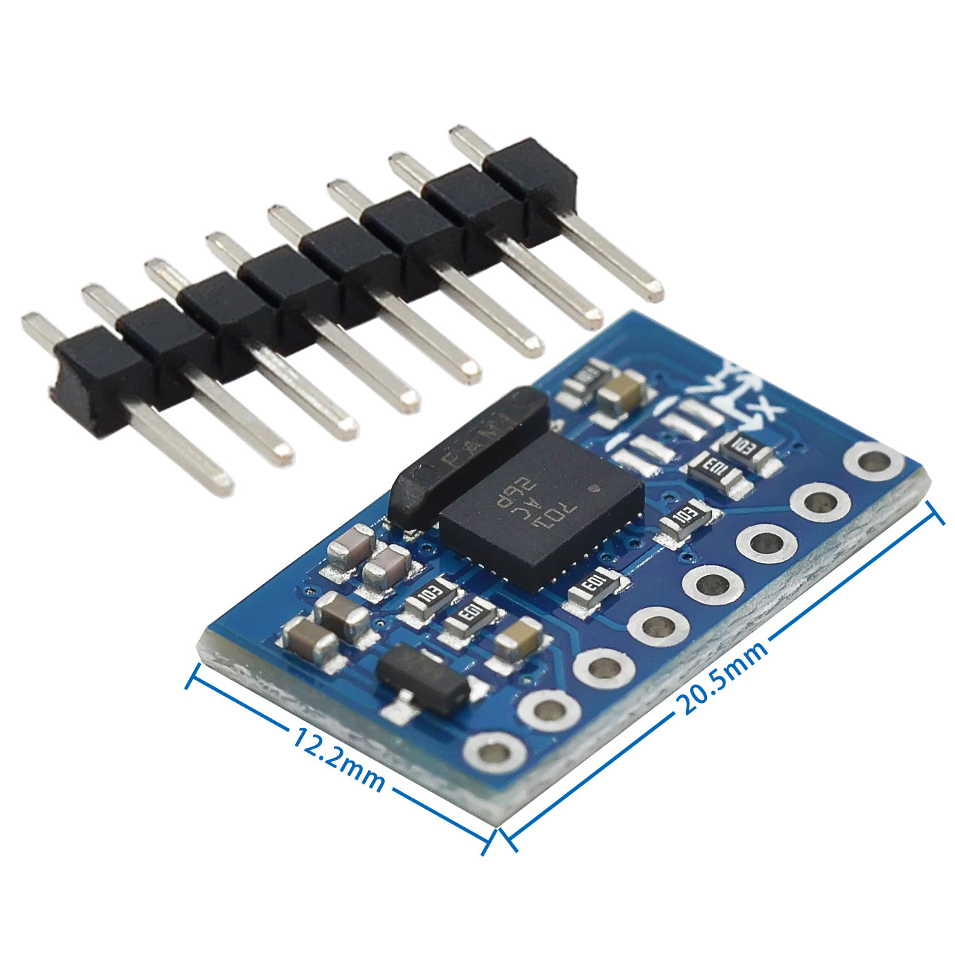 Image of GY-BNO055 Sensor Breakout Board (absoluteorientationsensor) med pins