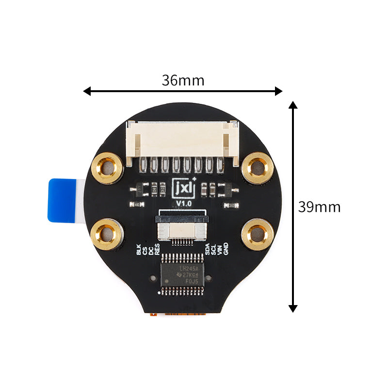 Image of JXL 1.28 tum IPS Färg TFT LCD Display Modul