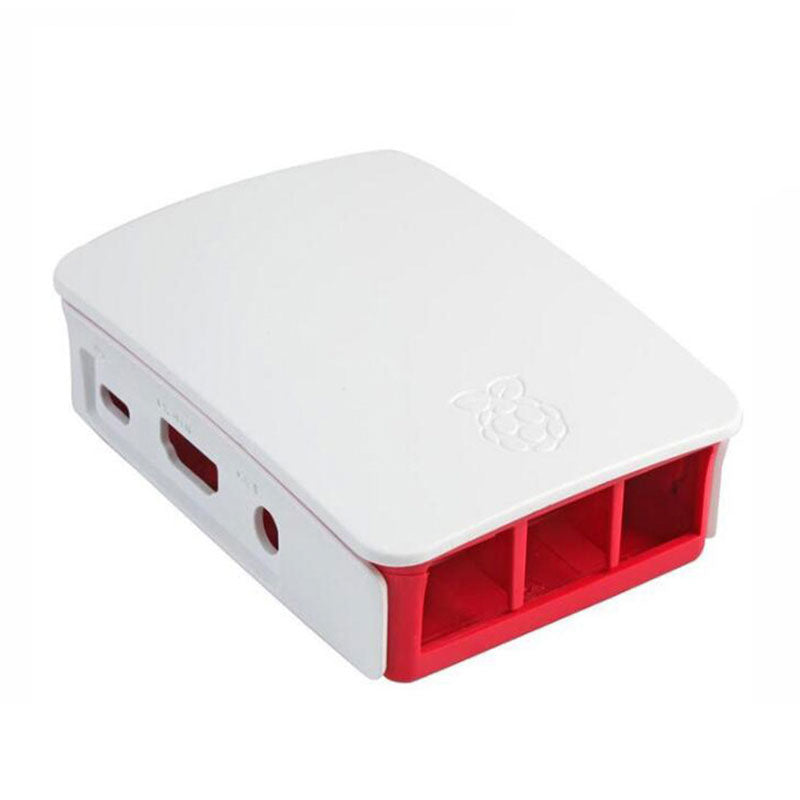 Image of Officiel Raspberry Pi 4 B Case – Rød/Hvid

