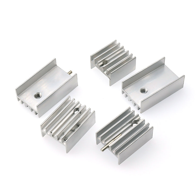 Kylfläns aluminium TO-220