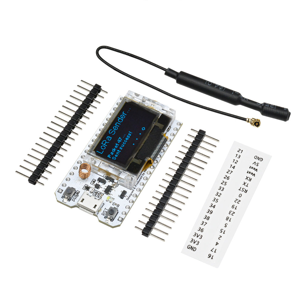 Image of WiFi LoRa 32(V2) SX1276 0.96 OLED Lora Utvecklingskort
