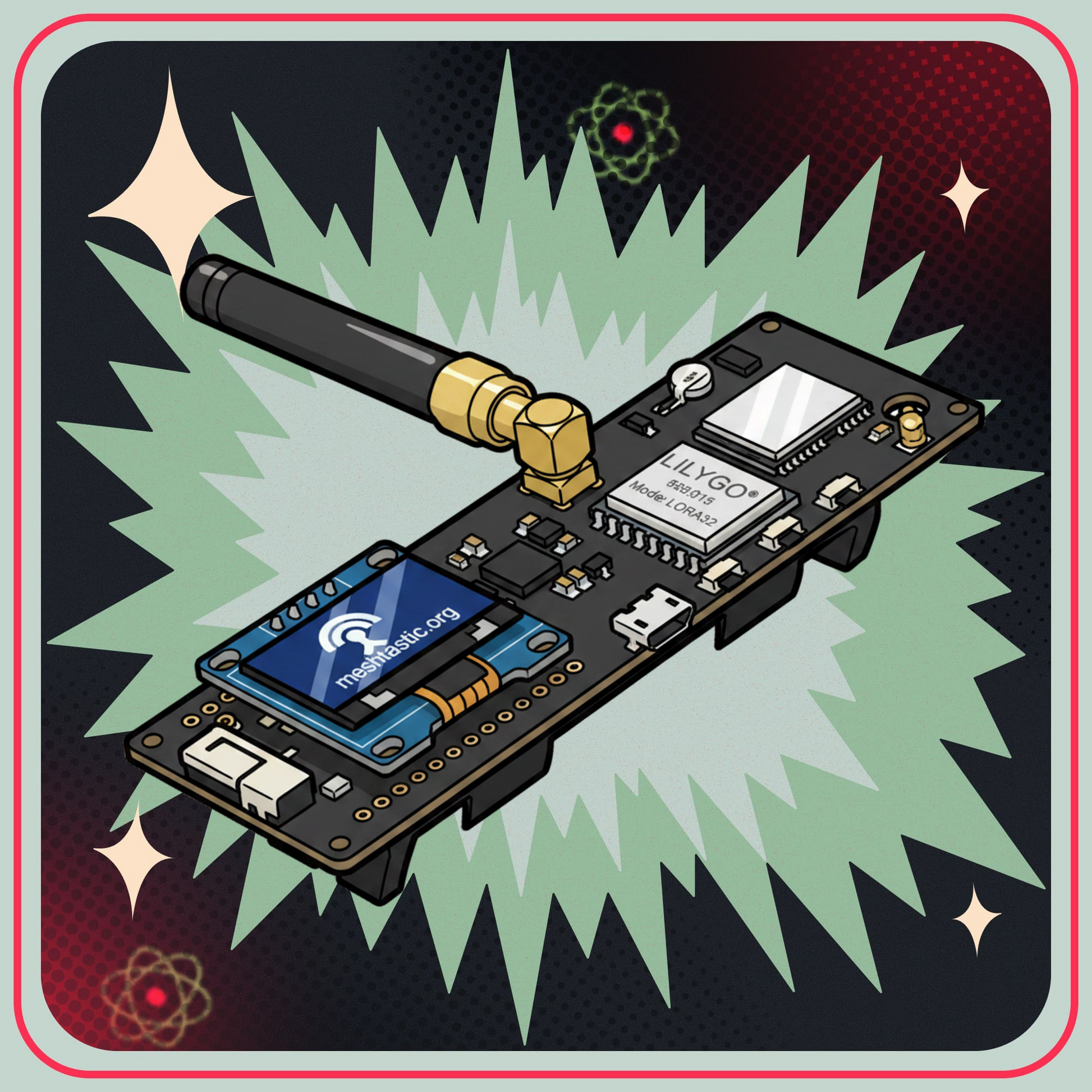 LILYGO TTGO Meshtastic T-Beam LoRa 868Mhz