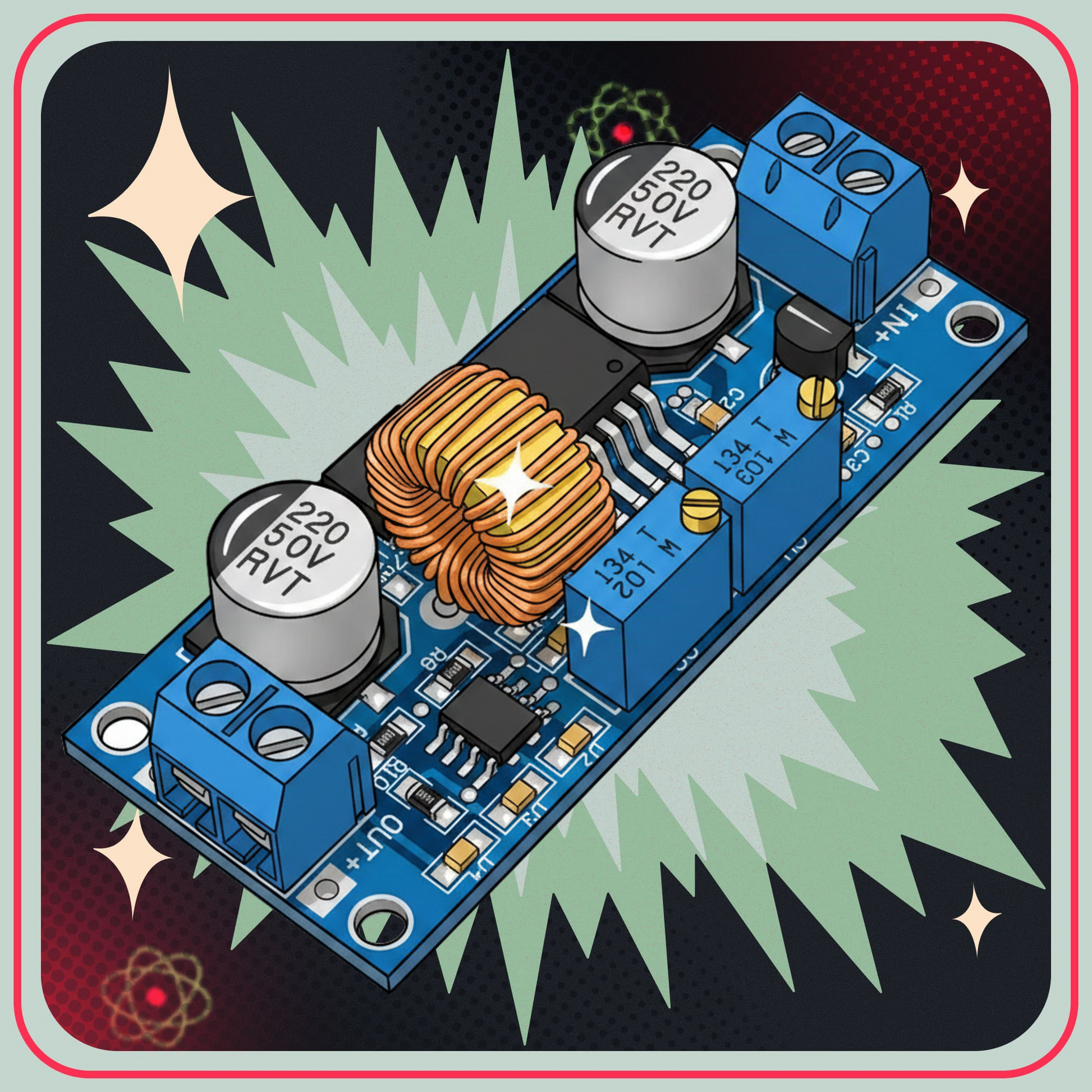 XL4005 5A DC-DC Step-Down Converter