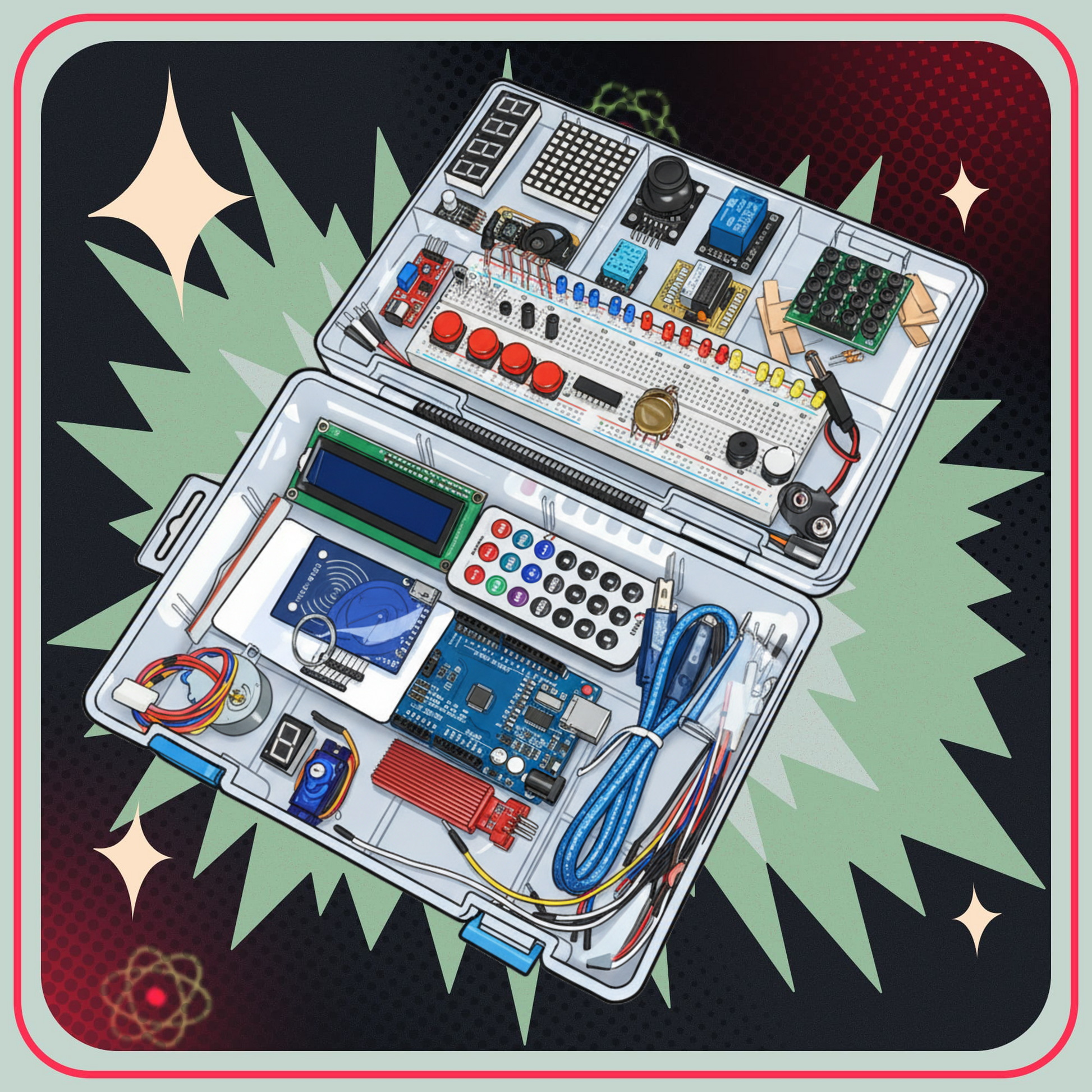 Arduino UNO Component Starter Kit