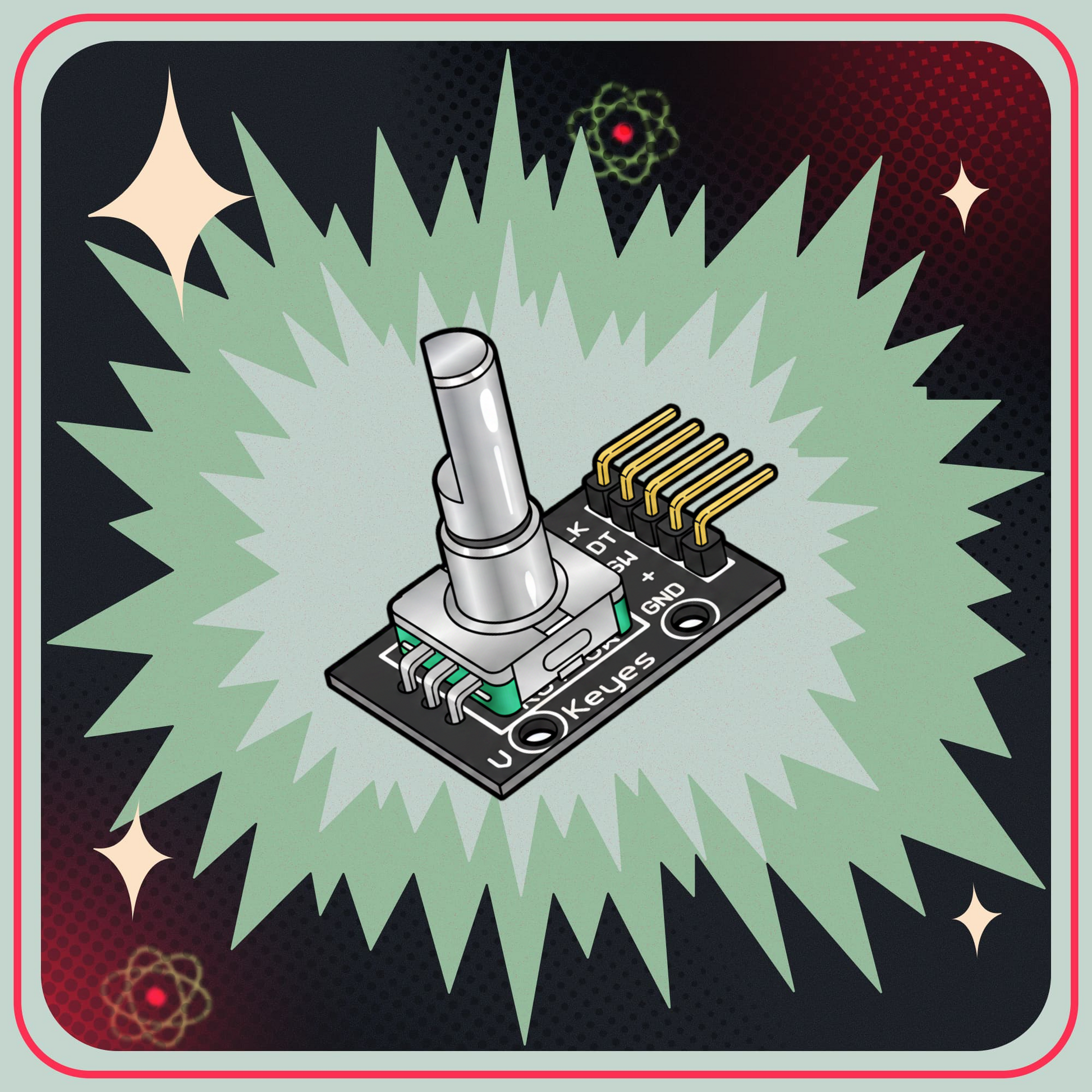 KY-040 Rotary Encoder Module