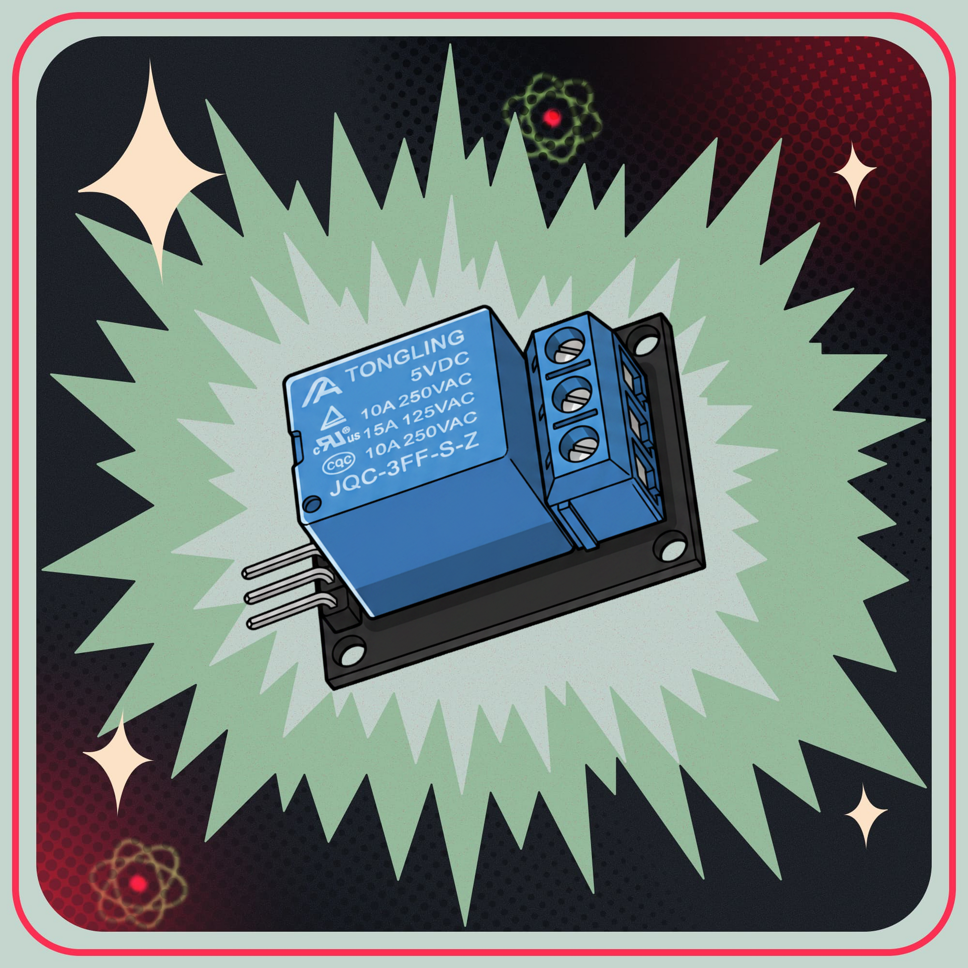 KY-019 Relämodul 10A