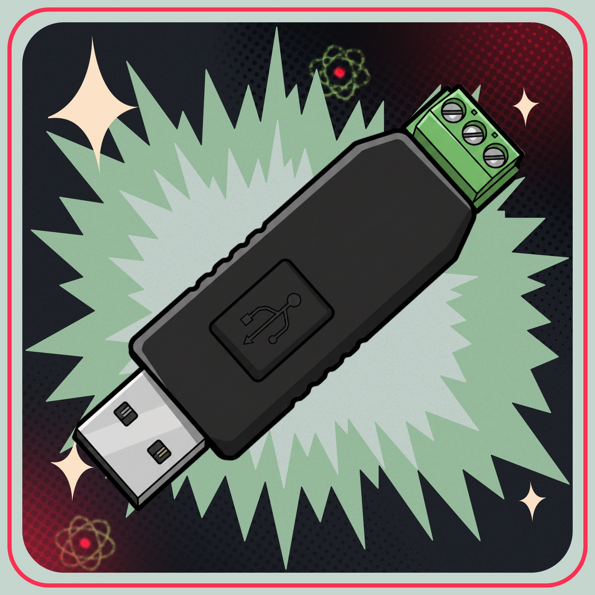 USB till RS485-omvandlare