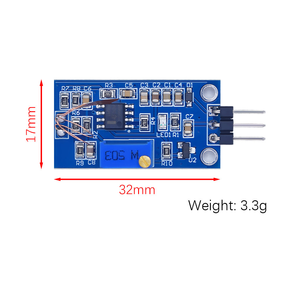 Size of BF350 Strain Gauge Modul