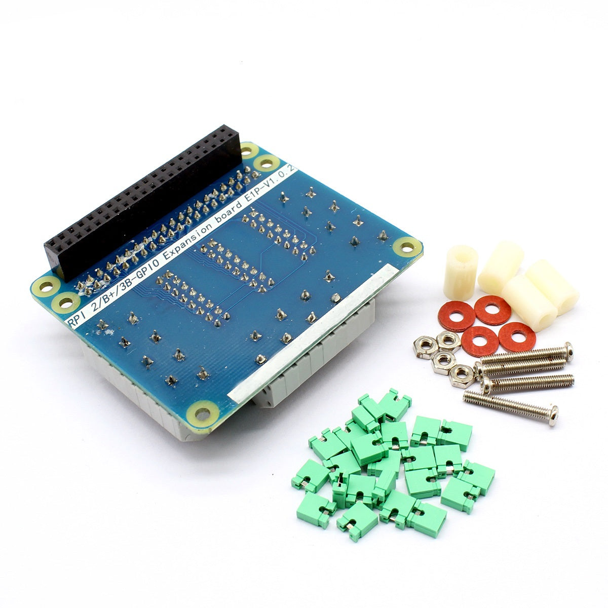 Image of Bagsiden af et Multifunctional GPIO Expansion Board til Raspberry Pi 2/3B