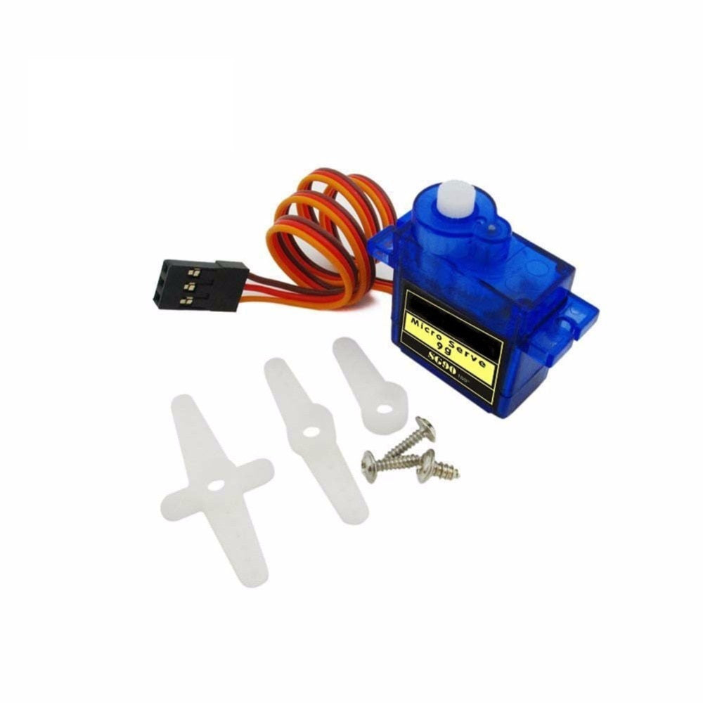 Image of SG90 Micro Servo motor og tilbehøre