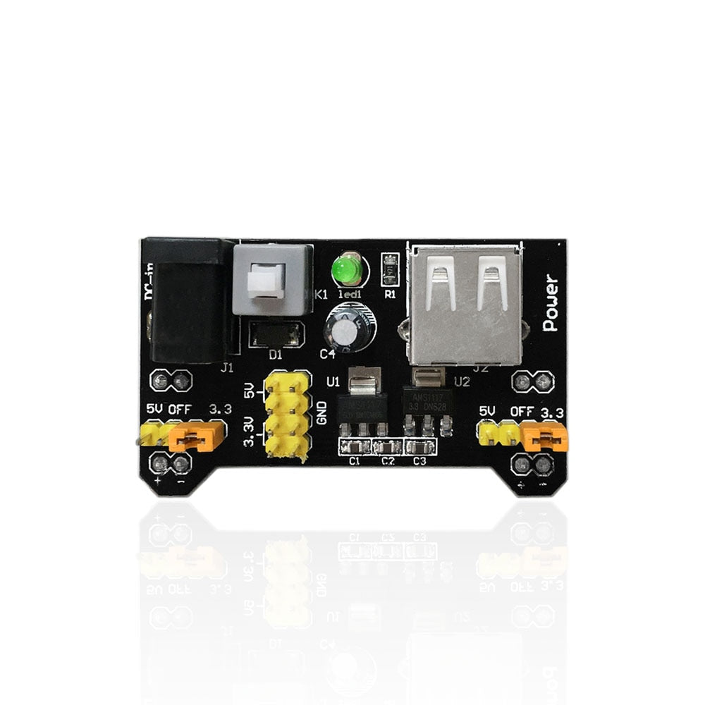 Image of Fumlebræt/Breadboard strømforsyning