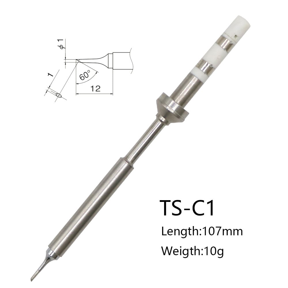 Image of TS100 loddekolbe spidser TS-C1
