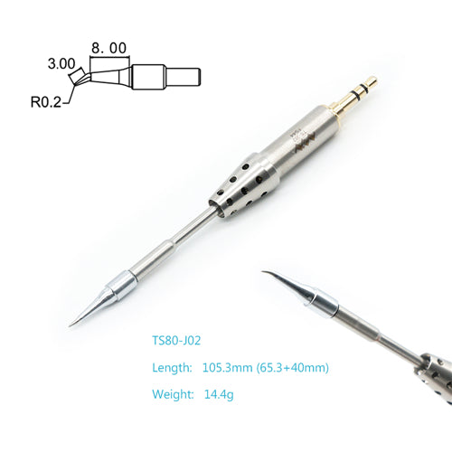 Image of TS80P Loddespidser - J02