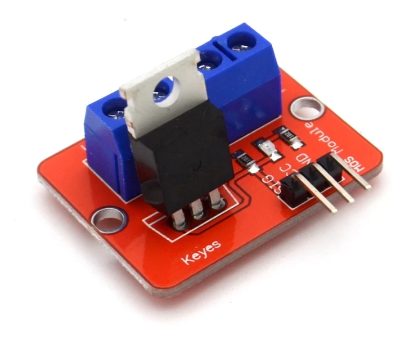 Image of MOSFET modul der vender mod højre