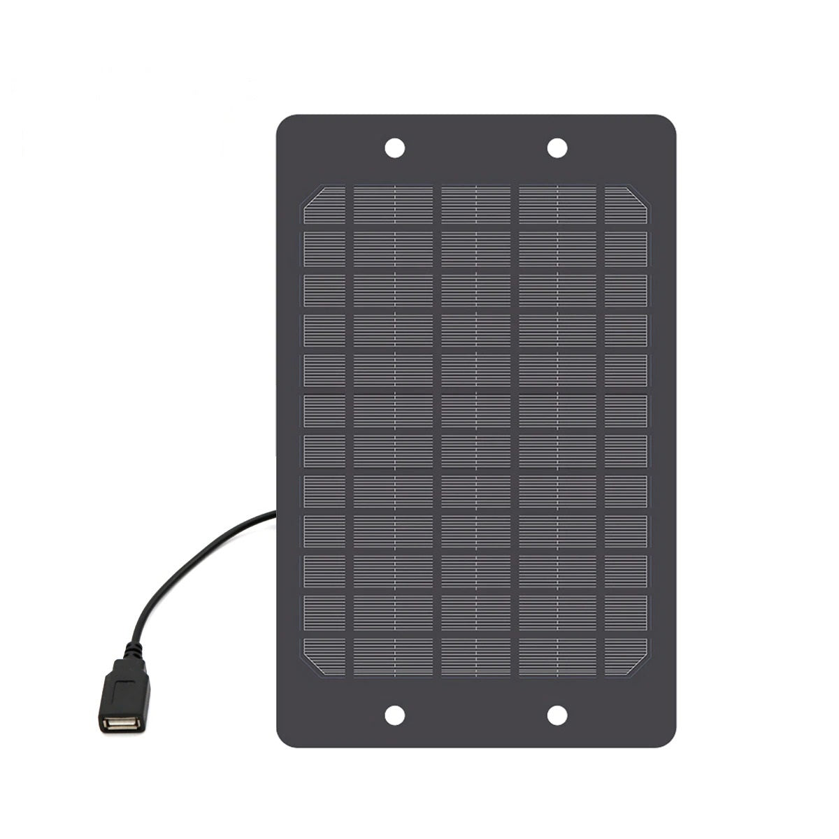 6W Mini Solcelle med USB port