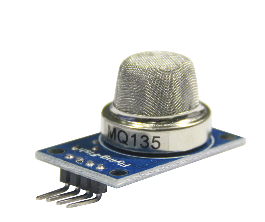 Image of en siden af en MQ135 luftkvalitet sensor
