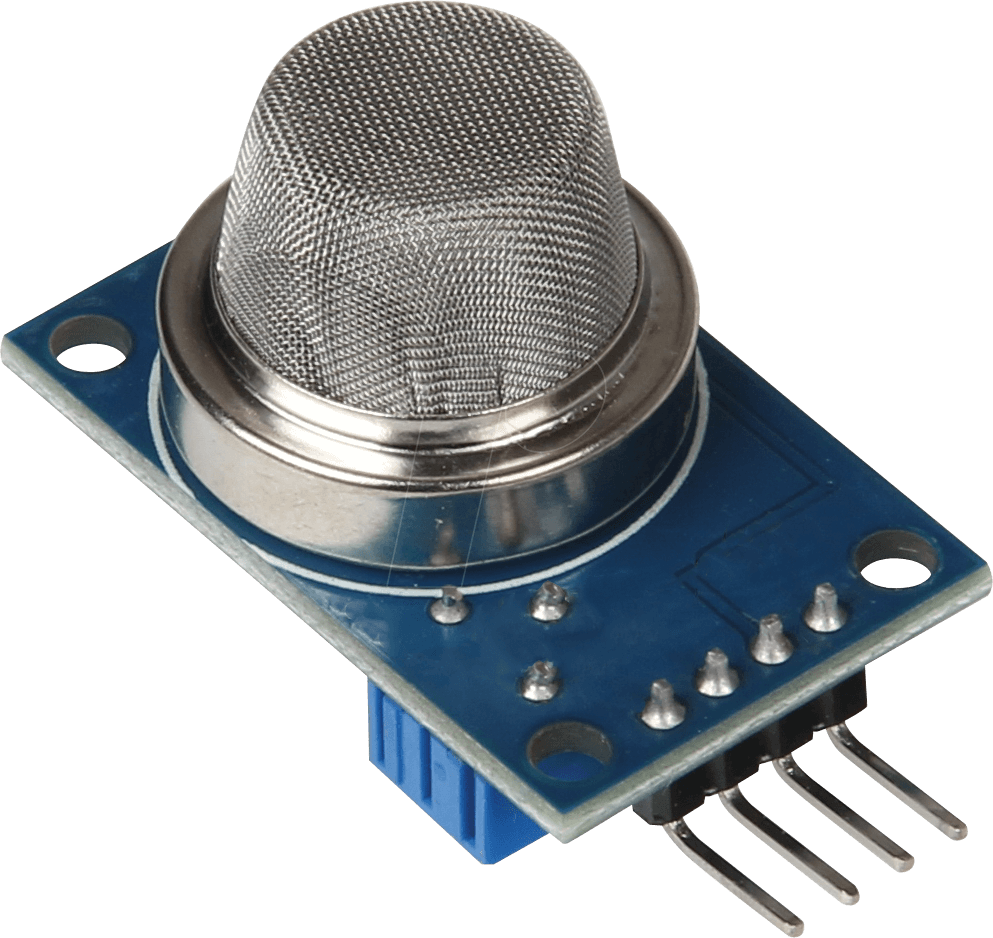 MQ2 gas/røgsensor der vender mod højre