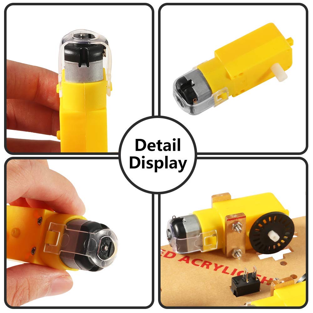 Image of DC-Gear motor i detaljer