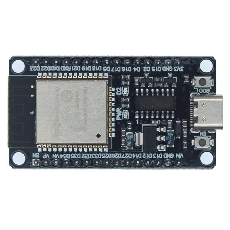 Image of forsiden af et ESP32 DEV KIT DOIT Board