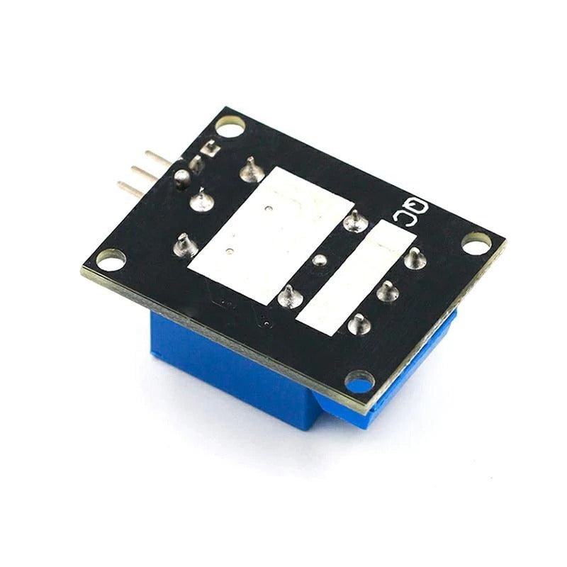 bagsiden af KY-019 Relæ modul