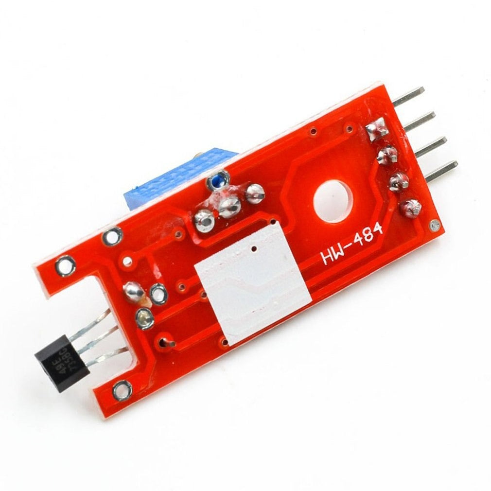 bagsiden af Magnetisme sensor (Hall effekt) med komparator