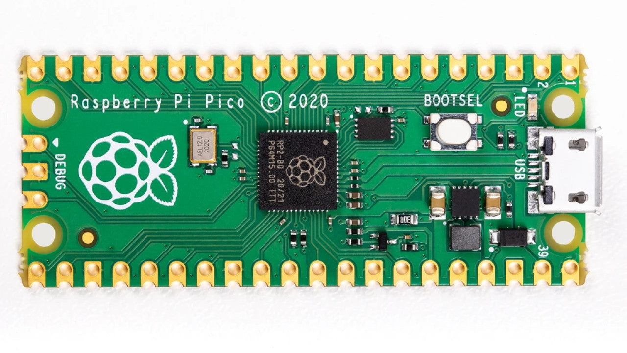 forsiden af Raspberry Pi Pico