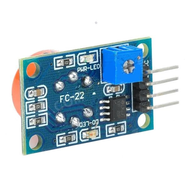 bagsiden af MQ3 Alcohol sensor