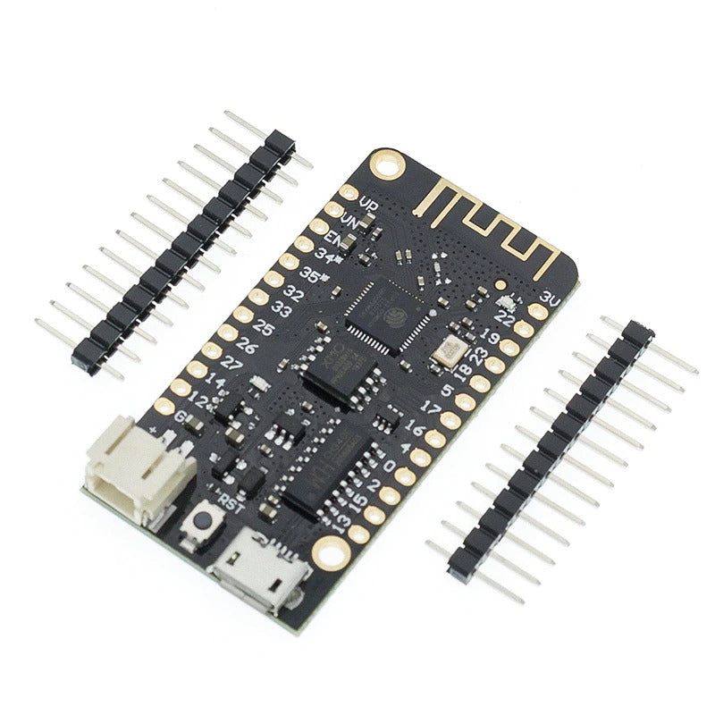 ESP32 WEMOS LOLIN32 Lite V1 med batteristik og lader